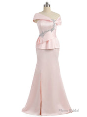 Amazing Pink Mother Of The Bride Dresses Mermaid V-neck Cap Sleeves
