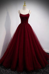 Burgundy Ballgown Long Prom Dresses with Removable Jacket