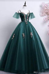 Prom Dresses, Formal Dresses, Evening Gown Green Prom Dresses