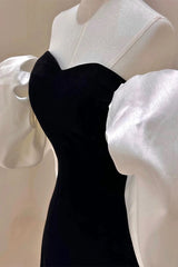 Gorgeous Sheath Off The Shoulder Black Velvet Evening Dresses Prom Dresses Birthday Outfits