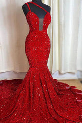 Red Sleeveless Elegance Prom Dresses with a Sweetheart Neckline Evening Party Dresses