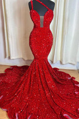 Red Sleeveless Elegance Prom Dresses with a Sweetheart Neckline Evening Party Dresses